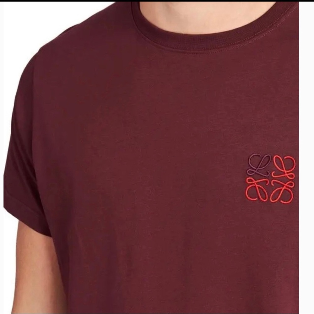 Loewe - Anagram Embroidered T-Shirt